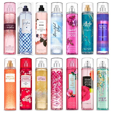 top ten bath and body works scents|best bbw body mist.